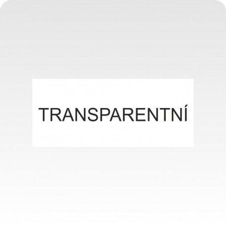 Oracal 751, barva 000, š.126 - transparent