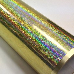 Fantasy holo gliter gold PRIME, š.61cm