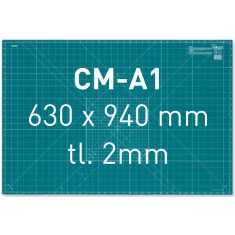 Zelená podložka CM-A1, 630 x 940 x 2mm