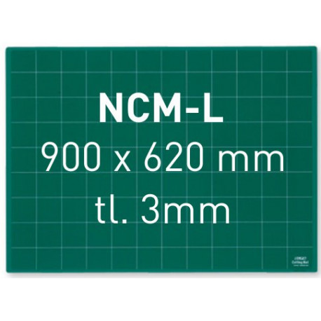 Zelená podložka NCM-L, 900 x 620 x 3mm