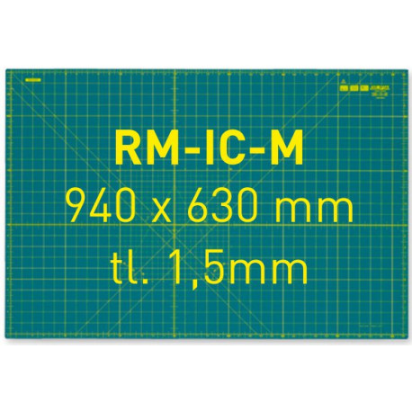 Zelená podložka RM-IC-M, 940 x 630 x 1,5mm