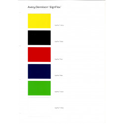 Vzorník Avery Signflex