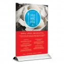 Gripper Menu Stand